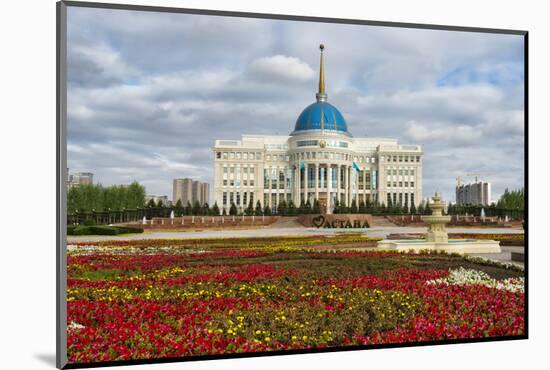 The Ak Orda Presidential Palace, Astana, Kazakhstan-Keren Su-Mounted Photographic Print