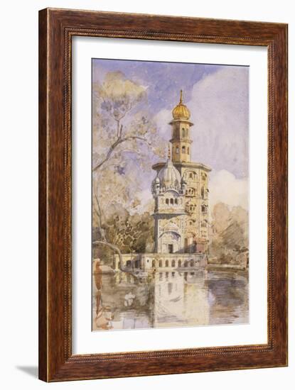 The Akalis Tower at Amritsar, India-William Carpenter-Framed Giclee Print