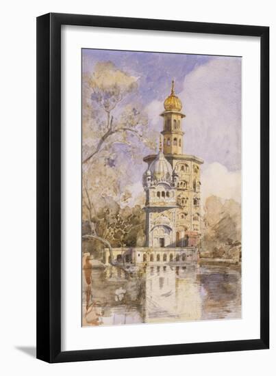 The Akalis Tower at Amritsar, India-William Carpenter-Framed Giclee Print