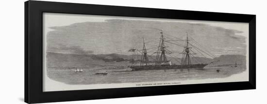 The Alabama at Port Royal, Jamaica-Edwin Weedon-Framed Giclee Print