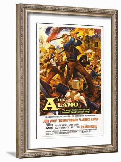 The Alamo, 1960, Directed by John Wayne-null-Framed Giclee Print