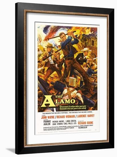 The Alamo, 1960, Directed by John Wayne-null-Framed Giclee Print