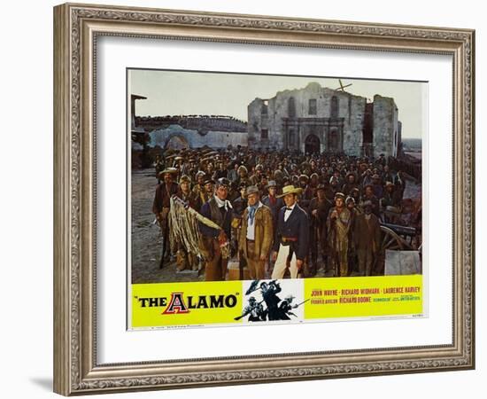 The Alamo, 1960-null-Framed Art Print