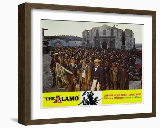 The Alamo, 1960-null-Framed Art Print