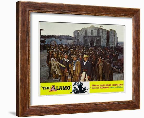 The Alamo, 1960-null-Framed Art Print