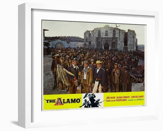 The Alamo, 1960-null-Framed Art Print