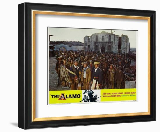 The Alamo, 1960-null-Framed Art Print