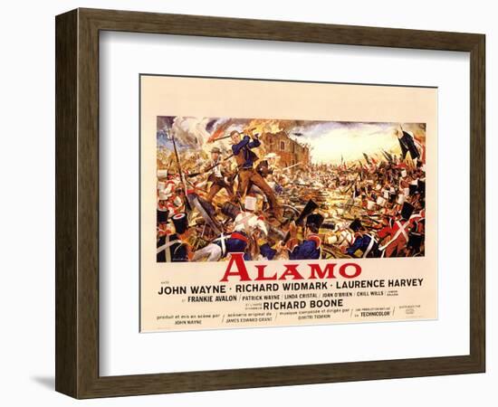 The Alamo, 1960-null-Framed Art Print