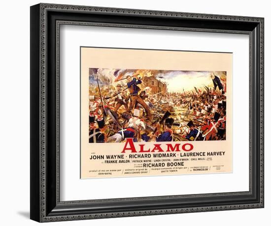 The Alamo, 1960-null-Framed Art Print