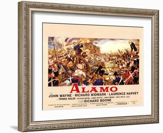 The Alamo, 1960-null-Framed Art Print