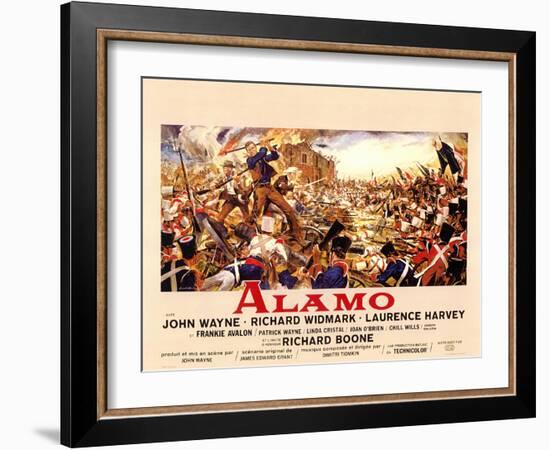 The Alamo, 1960-null-Framed Art Print