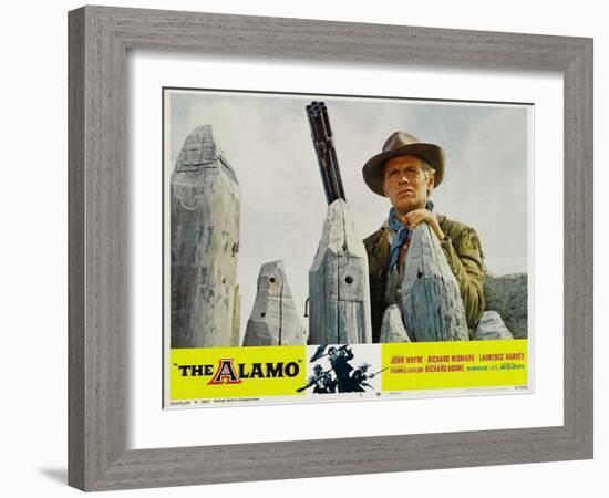 The Alamo, 1960-null-Framed Art Print