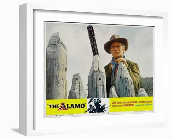 The Alamo, 1960-null-Framed Art Print