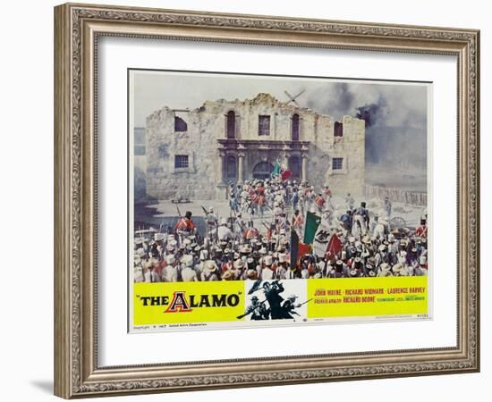 The Alamo, 1960-null-Framed Art Print