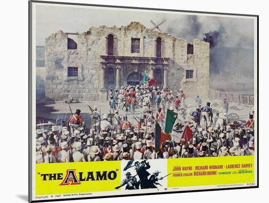 The Alamo, 1960-null-Mounted Art Print