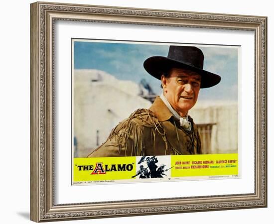 The Alamo, 1960-null-Framed Art Print