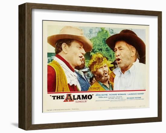 The Alamo, 1960-null-Framed Art Print