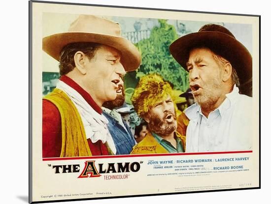 The Alamo, 1960-null-Mounted Art Print