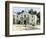 The Alamo in San Antonio, Texas, 1800s-null-Framed Giclee Print