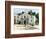 The Alamo in San Antonio, Texas, 1800s-null-Framed Giclee Print