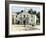 The Alamo in San Antonio, Texas, 1800s-null-Framed Giclee Print