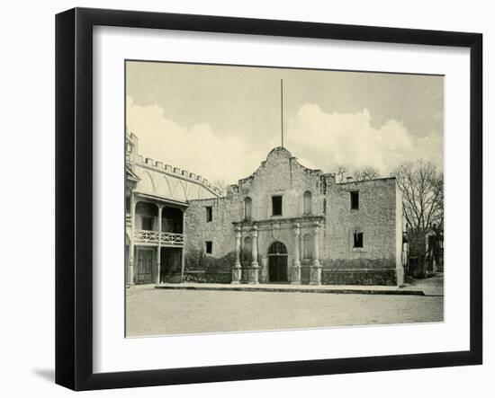 The Alamo in San Antonio TX, Circa 1890-null-Framed Giclee Print