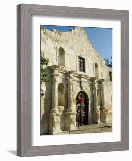 The Alamo, San Antonio, Texas, USA-Ethel Davies-Framed Photographic Print