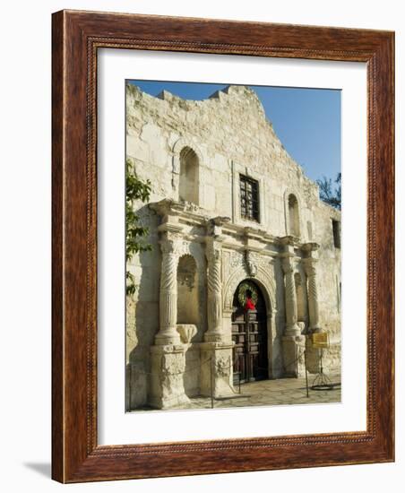 The Alamo, San Antonio, Texas, USA-Ethel Davies-Framed Photographic Print