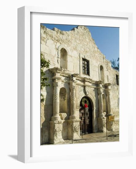 The Alamo, San Antonio, Texas, USA-Ethel Davies-Framed Photographic Print