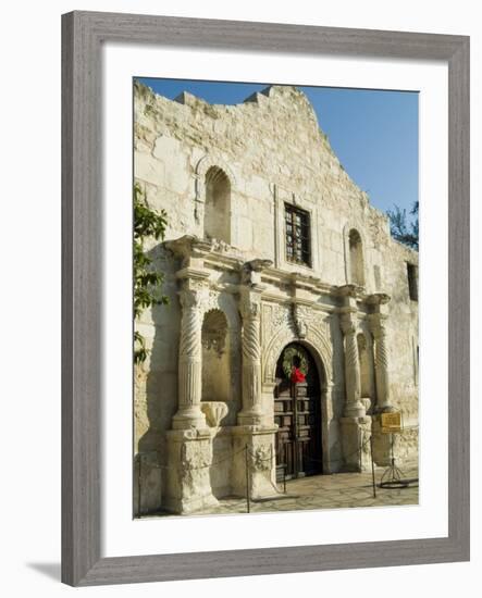 The Alamo, San Antonio, Texas, USA-Ethel Davies-Framed Photographic Print