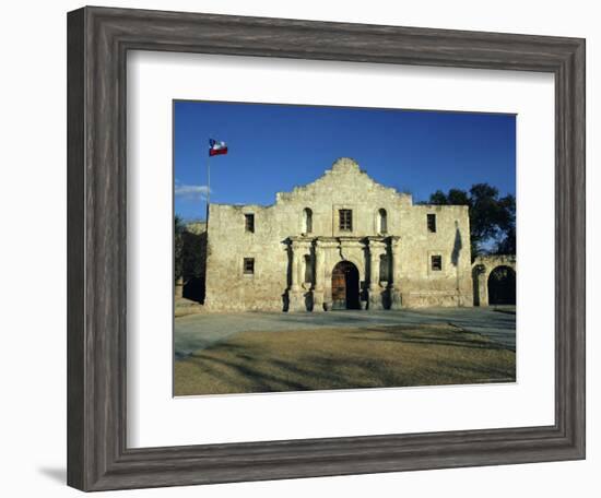 The Alamo, San Antonio, Texas, USA-Walter Rawlings-Framed Photographic Print