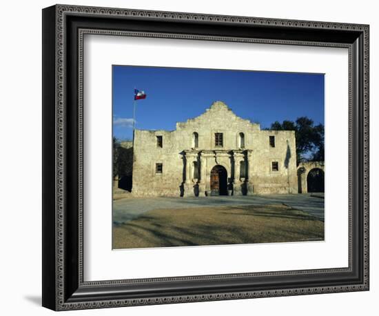 The Alamo, San Antonio, Texas, USA-Walter Rawlings-Framed Photographic Print