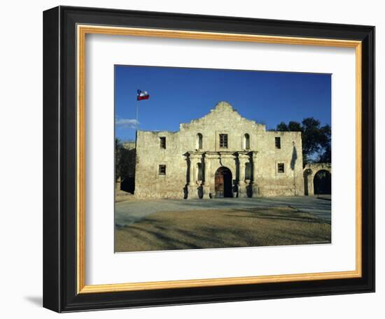 The Alamo, San Antonio, Texas, USA-Walter Rawlings-Framed Photographic Print