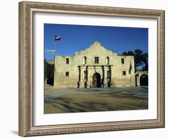 The Alamo, San Antonio, Texas, USA-Walter Rawlings-Framed Photographic Print