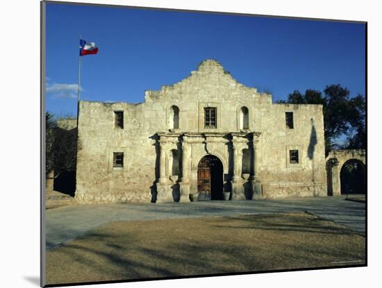 The Alamo, San Antonio, Texas, USA-Walter Rawlings-Mounted Photographic Print