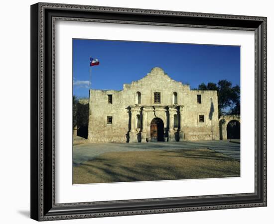 The Alamo, San Antonio, Texas, USA-Walter Rawlings-Framed Photographic Print