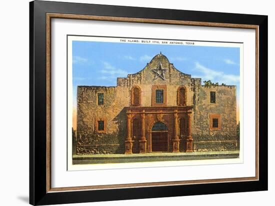 The Alamo, San Antonio, Texas-null-Framed Art Print