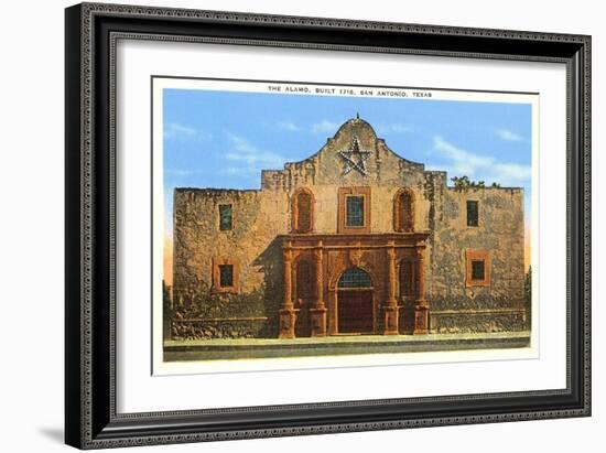 The Alamo, San Antonio, Texas-null-Framed Art Print