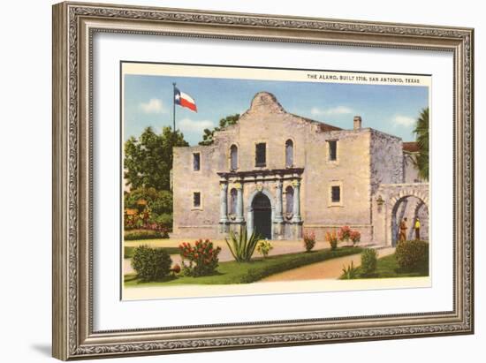 The Alamo, San Antonio, Texas-null-Framed Art Print