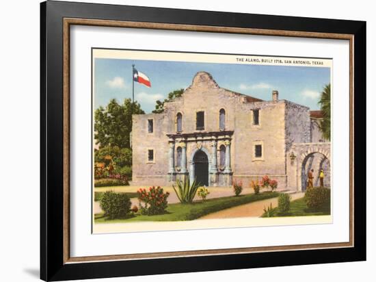 The Alamo, San Antonio, Texas-null-Framed Art Print