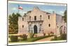 The Alamo, San Antonio, Texas-null-Mounted Art Print