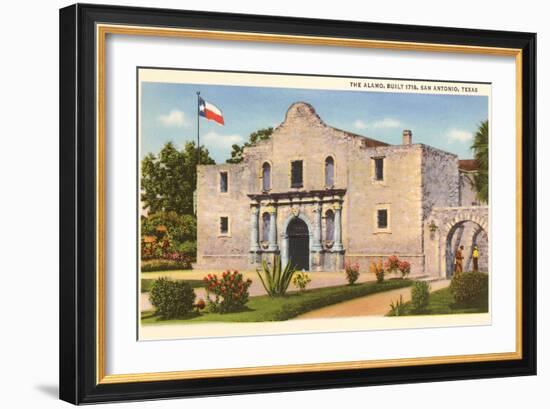 The Alamo, San Antonio, Texas-null-Framed Art Print