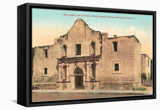 The Alamo, San Antonio, Texas-null-Framed Stretched Canvas