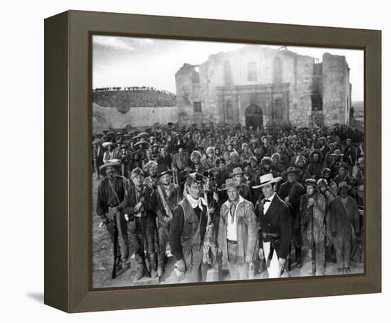 The Alamo-null-Framed Stretched Canvas