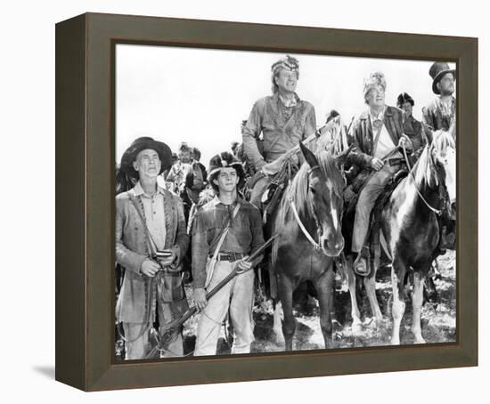 The Alamo-null-Framed Stretched Canvas