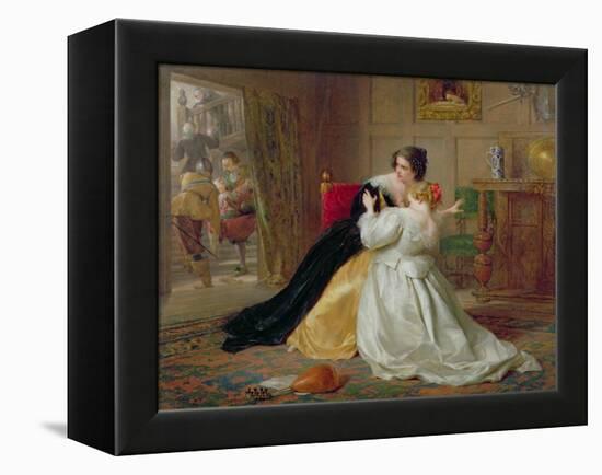 The Alarm, 1867-Edward Hughes-Framed Premier Image Canvas