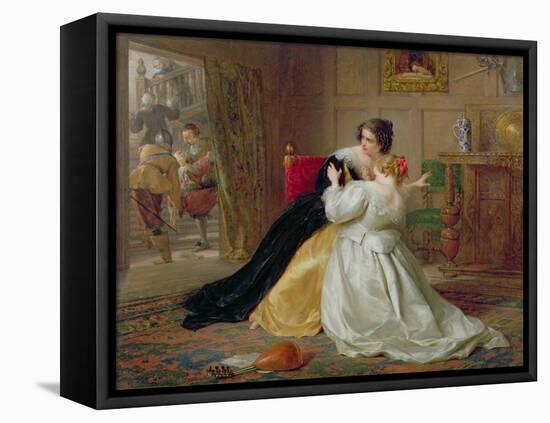 The Alarm, 1867-Edward Hughes-Framed Premier Image Canvas