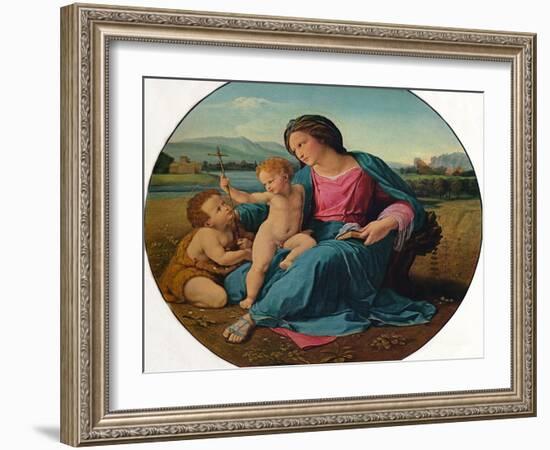 'The Alba Madonna', 1510-Raphael-Framed Giclee Print