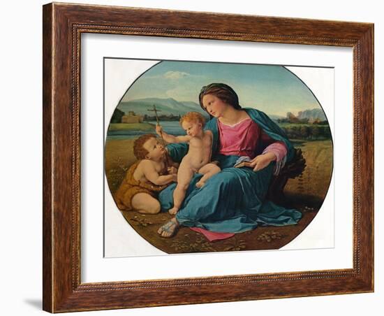 'The Alba Madonna', 1510-Raphael-Framed Giclee Print