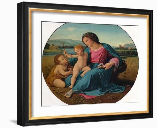 'The Alba Madonna', 1510-Raphael-Framed Giclee Print